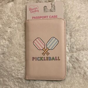 Anthropology Frasier Sterling Pickleball passport case ❤️